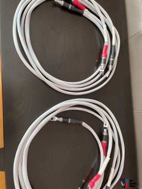 Morrow Audio Elite Speaker Cables 2 meter white For Sale - US Audio Mart