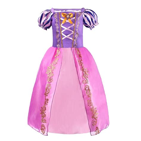 Disfraz de Blancanieves de Rapunzel para niñas vestido de princesa