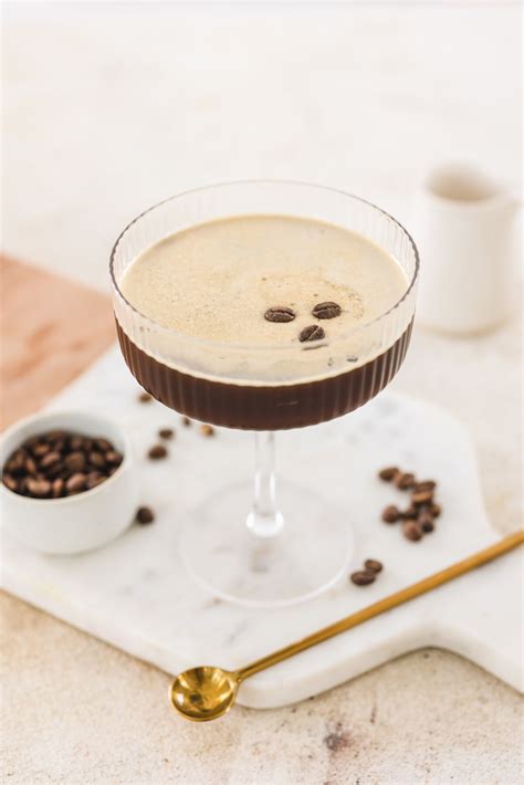 Espresso Martini Mocktail Non Alcoholic Veggiekins Blog