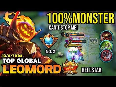 Leomord Best Build Top Global Leomord Gameplay Mobile Legends