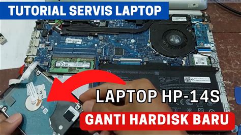 Cara Bongkar Laptop Hp S Ganti Hardisk Dan Ram Youtube