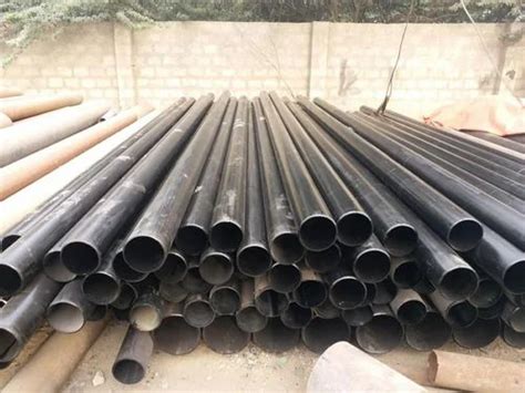 Painted Inch Mild Steel Round Pipe Material Grade En At Rs Kg