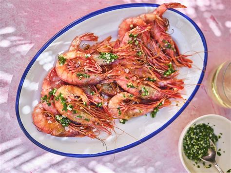 Cómo hacer gambas a la plancha