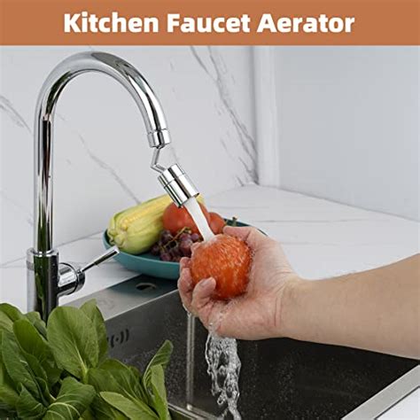 Waternymph Faucet Aerator Big Angle Spray Aerator Dual Function