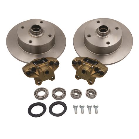 FRONT DISC BRAKE KIT BALL JOINT 4 130 BOLT PATTERN WITHOUT SPINDLES