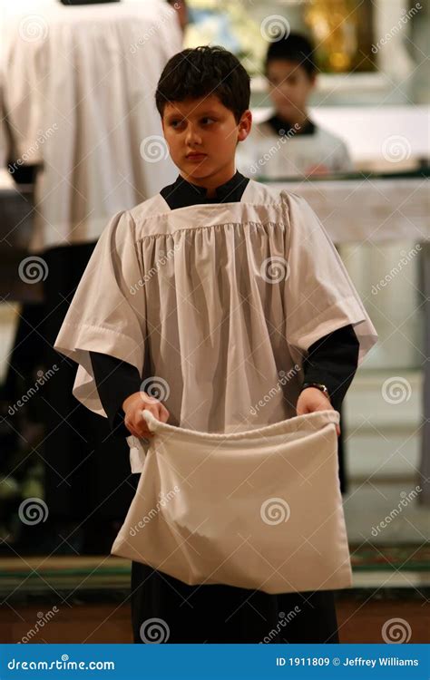 Catholic Altar Boy Stock Image Image Of Prayer Catholic 1911809