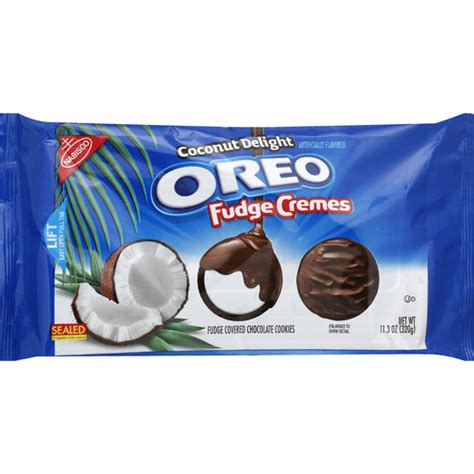 Oreo Cookies Fudge Cremes Coconut Delight Pantry Foodtown