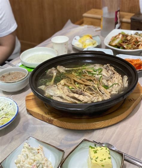 대구동구팔공산맛집 단독방갈로 애견동반식당 오리닭백숙 잘하는곳 산성마루 방문후기 네이버 블로그