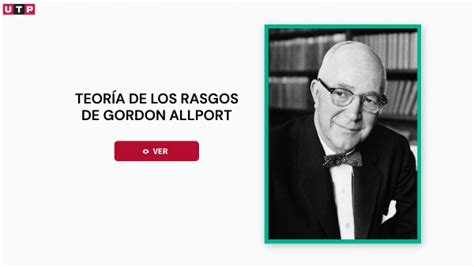 Teor A De Los Rasgos De Gordon Allport