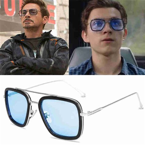 Avengers Tony Stark Flight Style Man Sunglasses