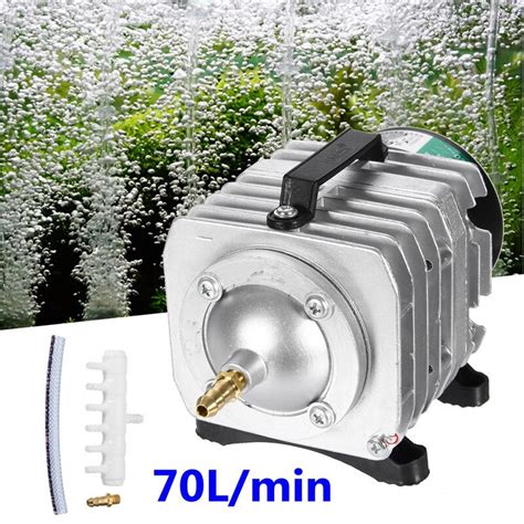 45W 220V 70L Min Electromagnetic Air Compressor Pump Oxygen Aquarium