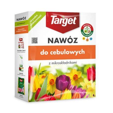 NAWÓZ GRANULOWANY DO ROŚLIN CEBULOWYCH 1KG TARGET Sklep ogrodniczy