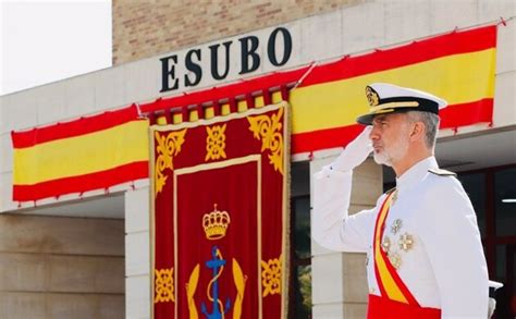 El Rey Felipe Vi Visitar El D A La Escuela De Suboficiales De La