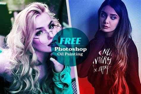 Photoshop Action Free Oil Painting Photoshop Actions