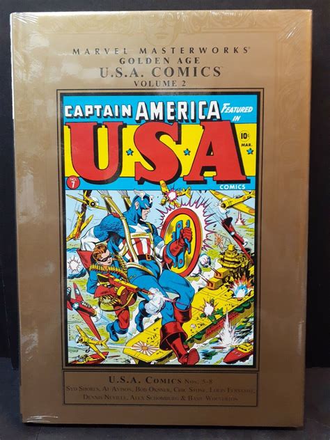 Marvel Masterworks Golden Age Usa Comics Vol Hc Sealed