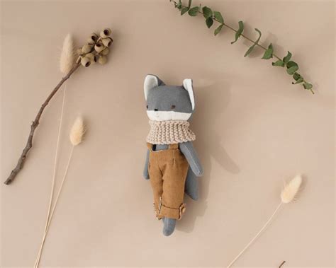 PDF Joint FOX With Pants Cowl 3 Sizes Doll Sewing Pattern Etsy De