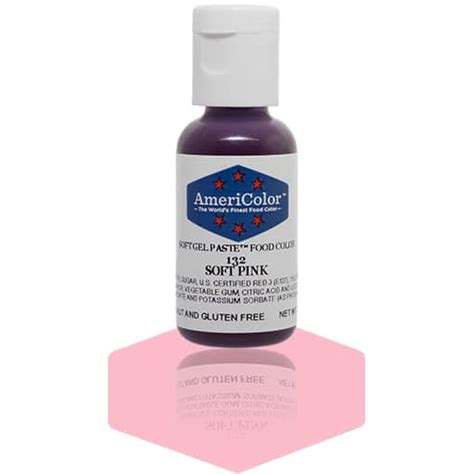 Americolor Soft Gel Paste Food Color Soft Pink 75 Oz