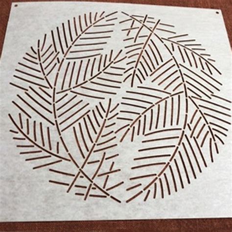 Sashiko Stencil Sashiko Embroidery Pattern Japanese Traditional Pattern