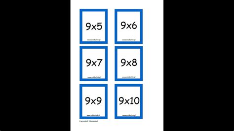 Matematyczny pojedynek tabliczka mnożenia Złoty nauczyciel