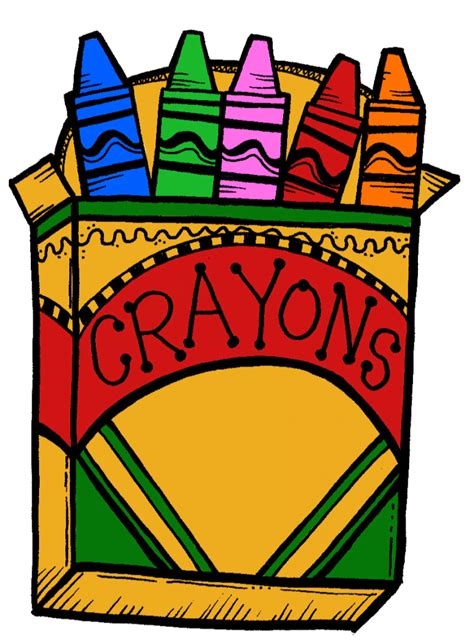 Crayon Cliparts: A Colorful Collection for Various Creative Projects