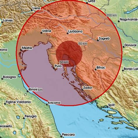 Jutarnji List Potres U Rijeci Magnitude 4 4 Po Richteru