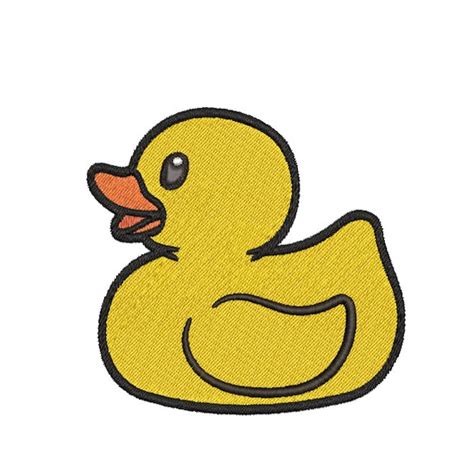 Rubber Duck Machine Embroidery Design Etsy Australia