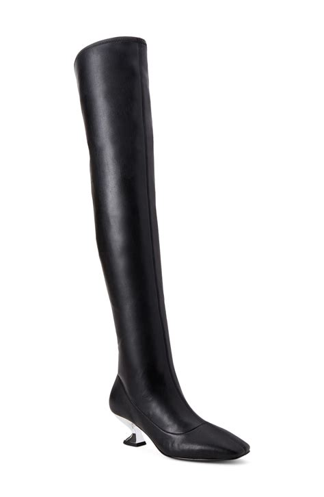 Katy Perry The Laterr Over The Knee Boot In Black Lyst