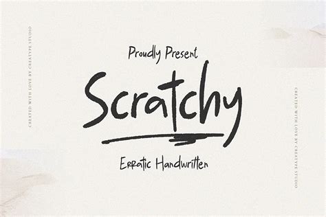 Scratchy Font - Free Download & Preview | Deefont