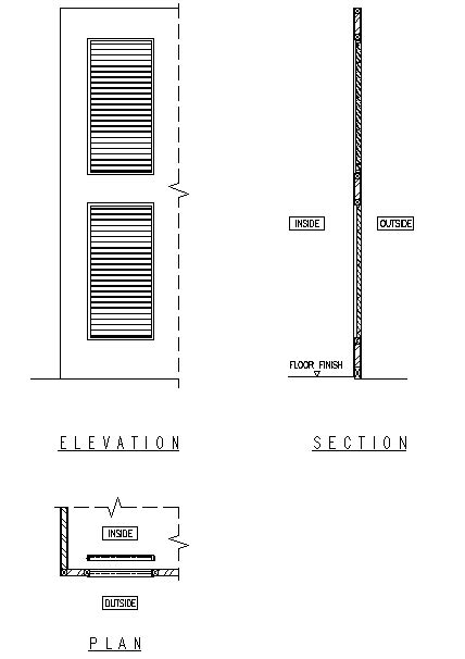 Aluminium Louvre Cad Files Dwg Files Plans And Details Off