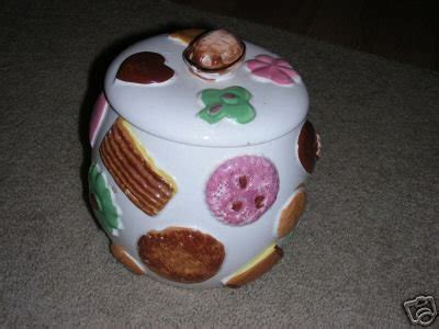 Napco Cookies Cookie Jar Walnut Finial Vintage Nr