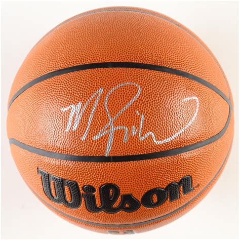 Mitch Richmond Signed NBA Basketball JSA Pristine Auction