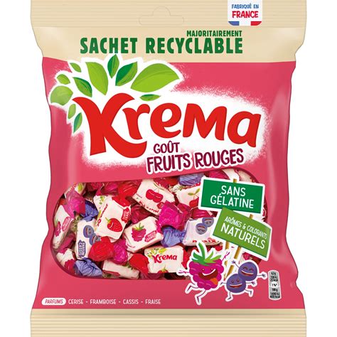 Krema Recyclable Fruits Rouges Carambarco