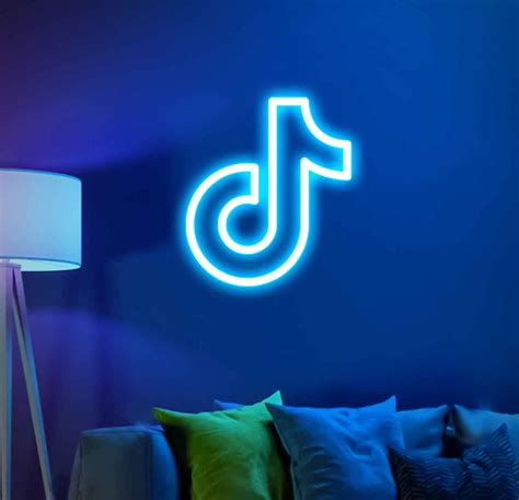 Tiktok Logo Neon Sign - Neon Light – Neon Walls