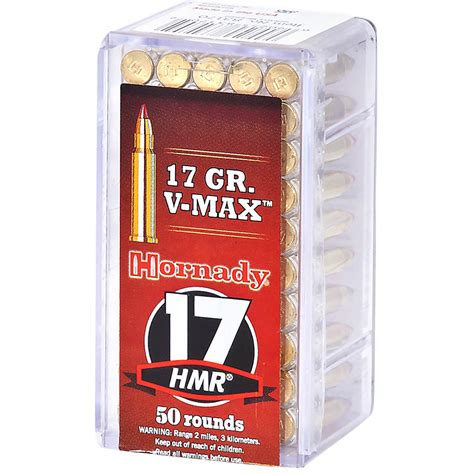 Hornady Varmint Express Rimfire Ammo Hmr Gr V Max Rd