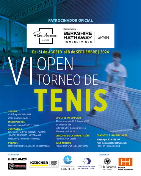 Berkshire Hathaway Homeservices Spain Patrocinador Oficial Del Vi Open