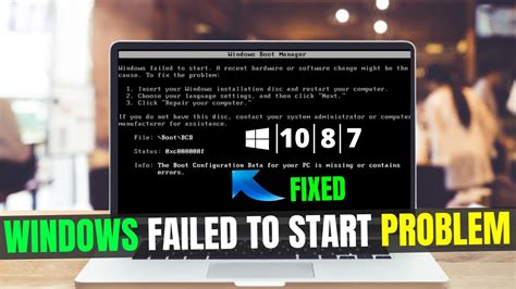 FIXED Windows Failed To Start A Recent Hardware Or Software Change