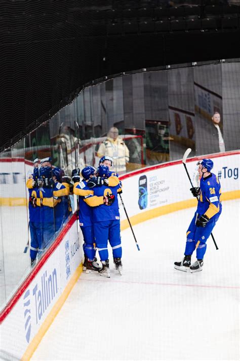 IIHF - Gallery: Ukraine vs Estonia - 2023 IIHF Ice Hockey World ...