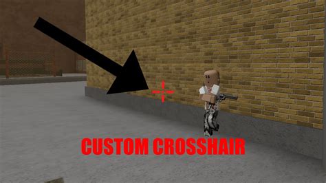 How To Get A Actual Custom Crosshair In Da Hood Check Pinned Youtube