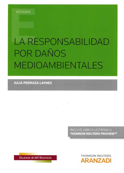 Librer A Dykinson La Responsabilidad Por Da Os Medioambientales