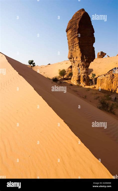 Chad Southern Sahara Desert Ennedi Massif Archei Sector Dunes And