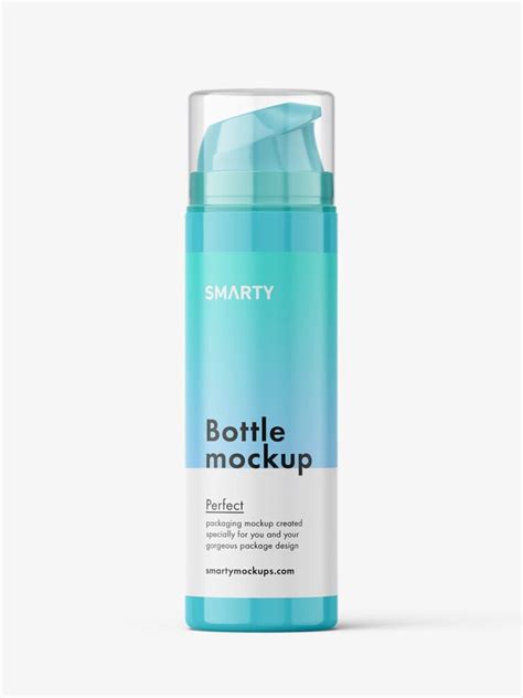 Airless Bottle Mockup Glossy Smarty Mockups