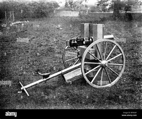 Maxim Machine Gun 1887 The Simplified Second Version Of The First Automatic Gun Invented By Dr