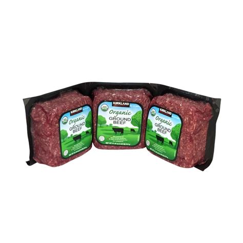 Kirkland Signature Organic Ground Beef From Costco Instacart