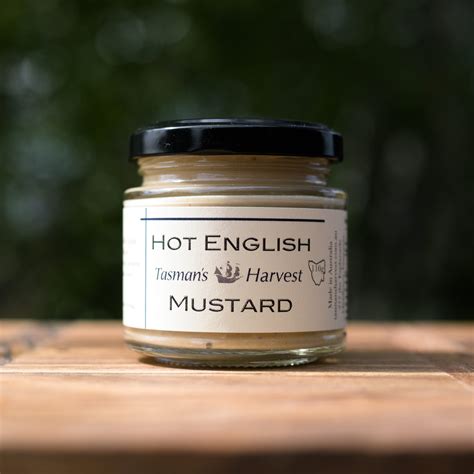 English Mustard (Hot) 110g - Tasman's Harvest