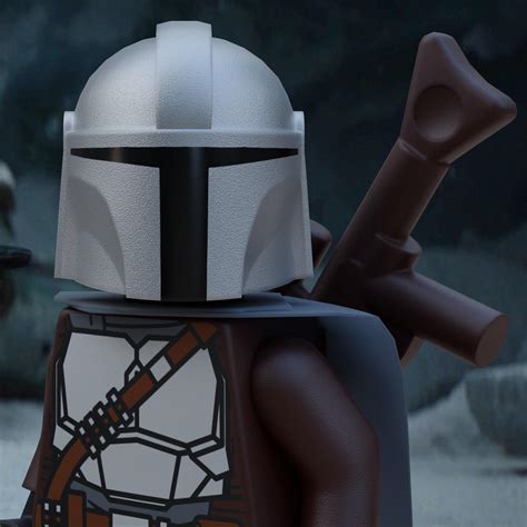 Mandalorian season 2- custom minifigure render : r/just2good