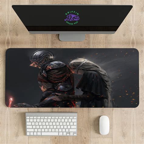 Dark Souls Mouse Pad Different Sizes Personalized Printing Gaming