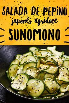 Receita De Salada De Pepino Japon S Agridoce Sunomono Salada De