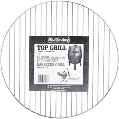 Old Smokey 18 In Dia Aluminized Steel Top Grill Grate 18tg 1 Ralphs