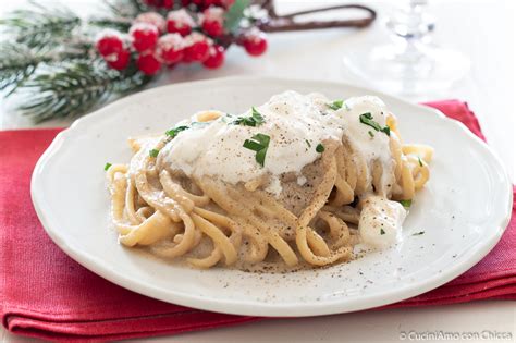 Linguine Alla Crema Di Funghi E Stracciatella Cuciniamo Con Chicca