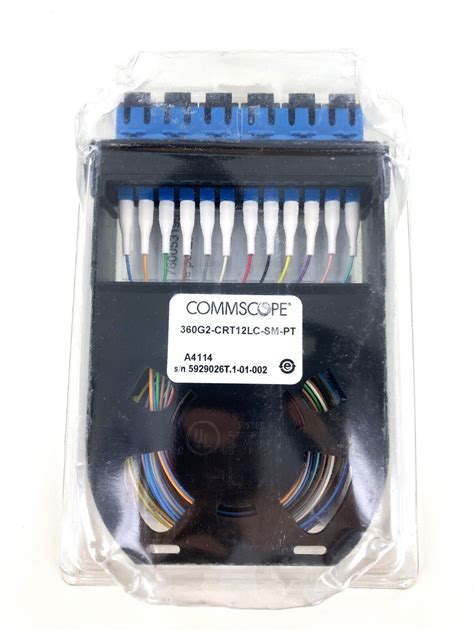 Commscope Lc Sm Bl Pigtails G Sm Fiber Cassette Lc